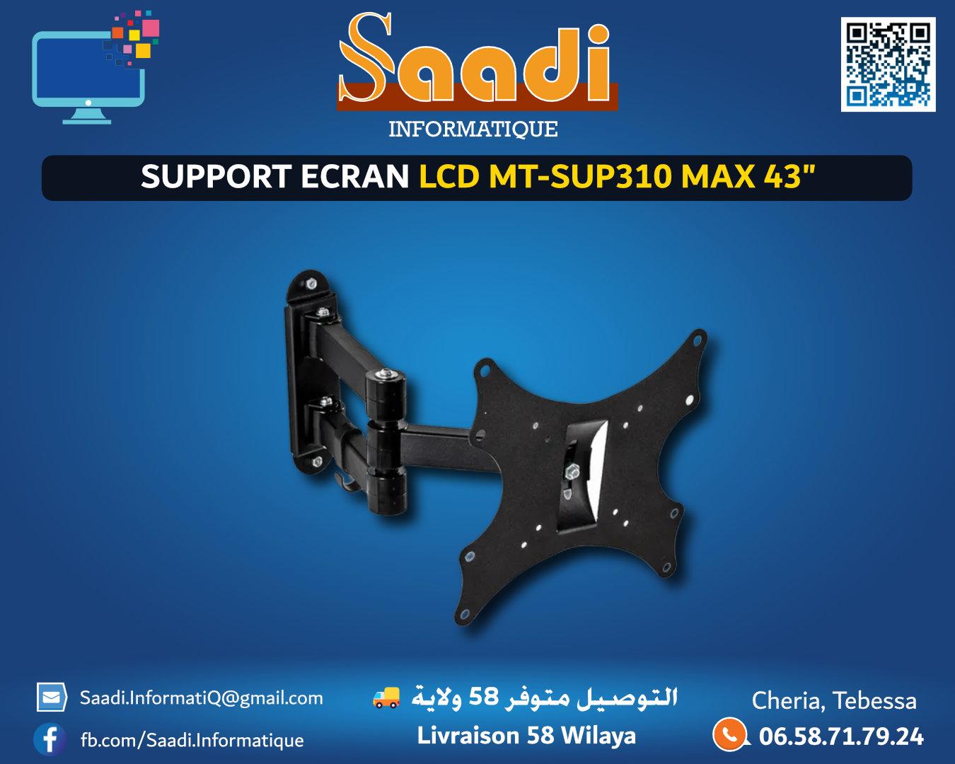 SUPPORT ECRAN LCD MT-SUP310 MAX 43"
