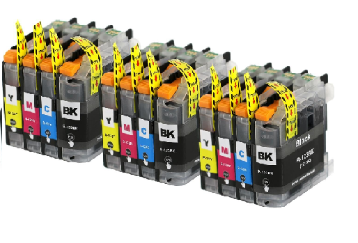 PACK CARTOUCHE LC123 ( BROTHER CP-J132W-J4110DW-J152W-J172W-J552DWMFC-J470DW-J6920DW