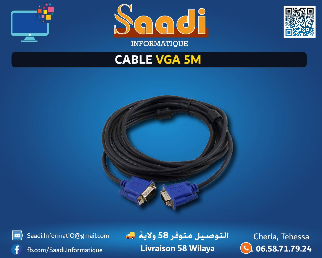 CABLE VGA 5M