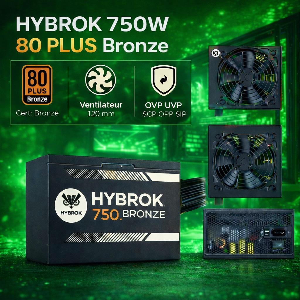 ALIMENTATION HYBROK 750W