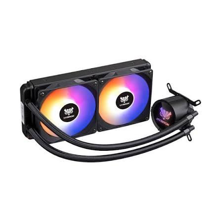 WATERCOOLING HYBROK HL240 ARGB BLACK AND WHITE EDITION