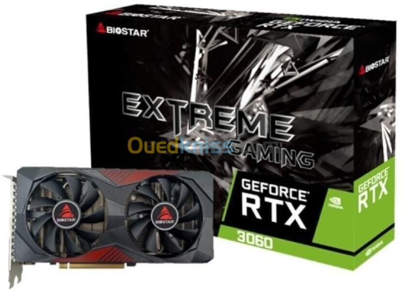CARTE GRAPHIQUE BIOSTAR RTX 3060 12G GDDR6