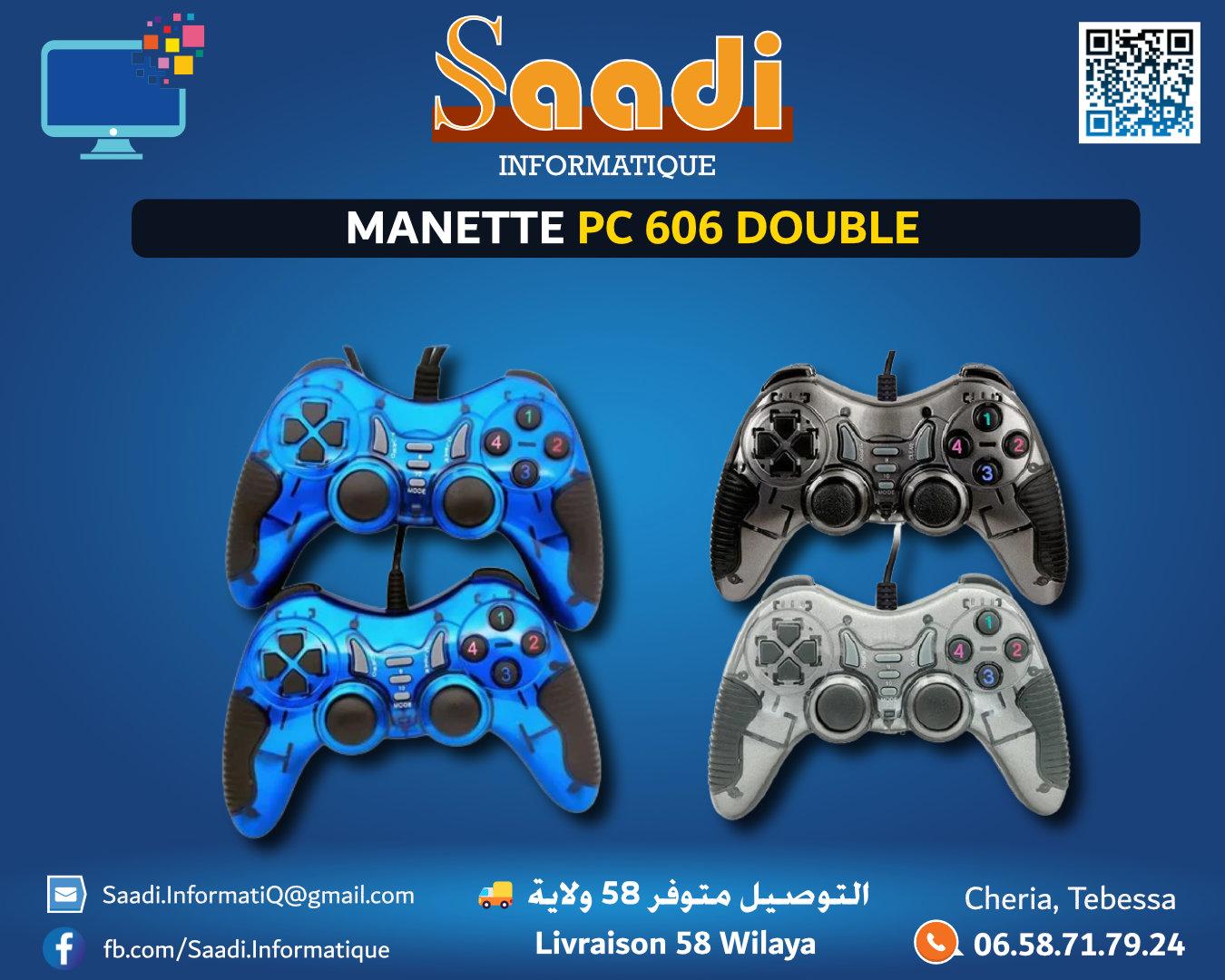 MANETTE PC 606 DOUBLE VIBRATION