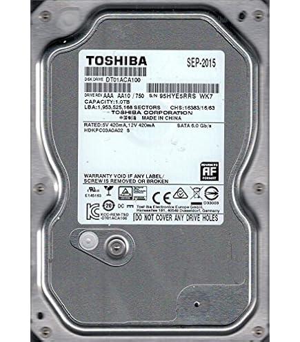 DISQUE DUR 3.5" 1TB TOSHIBA SATA NEW