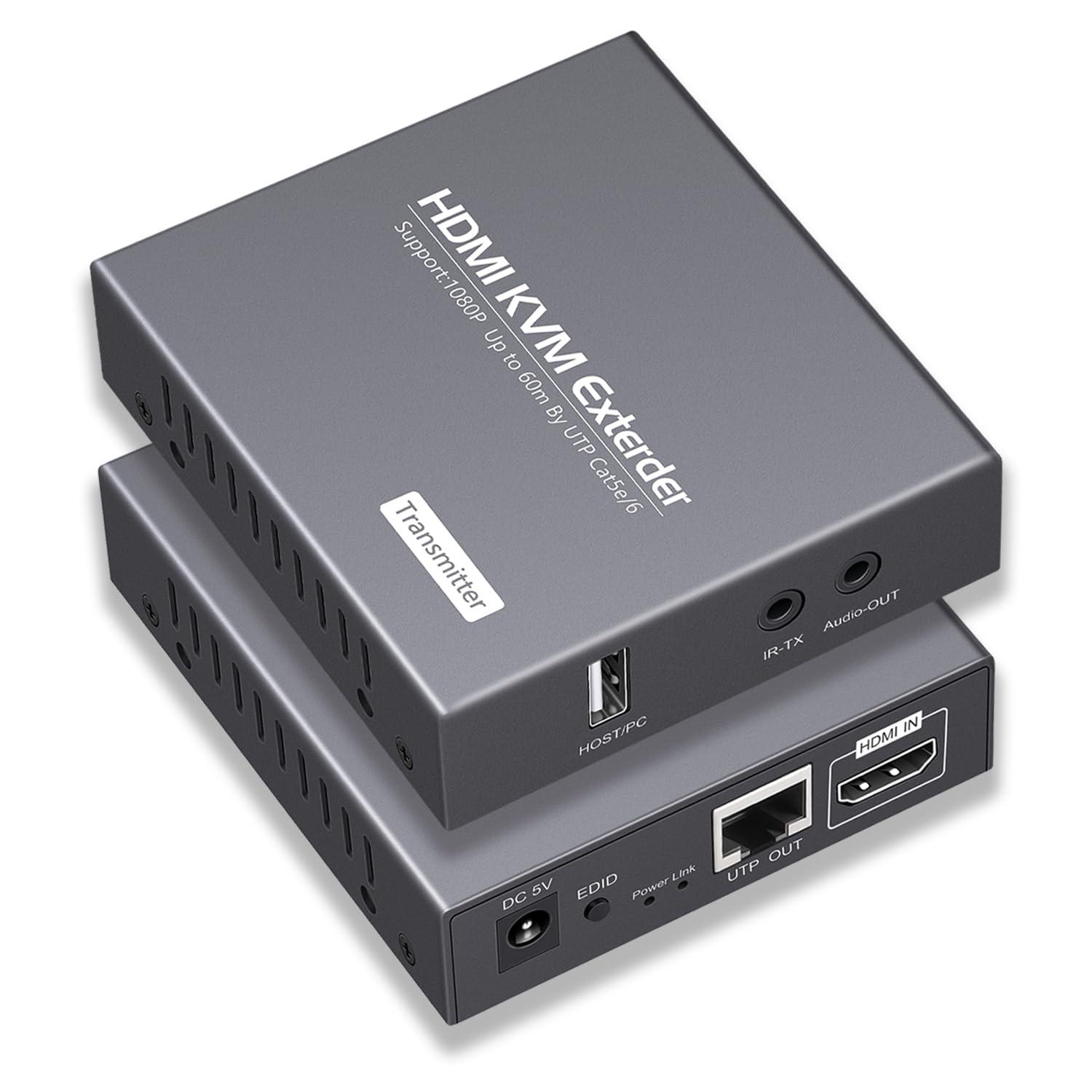 EXTENDER HDMI KVM 60M