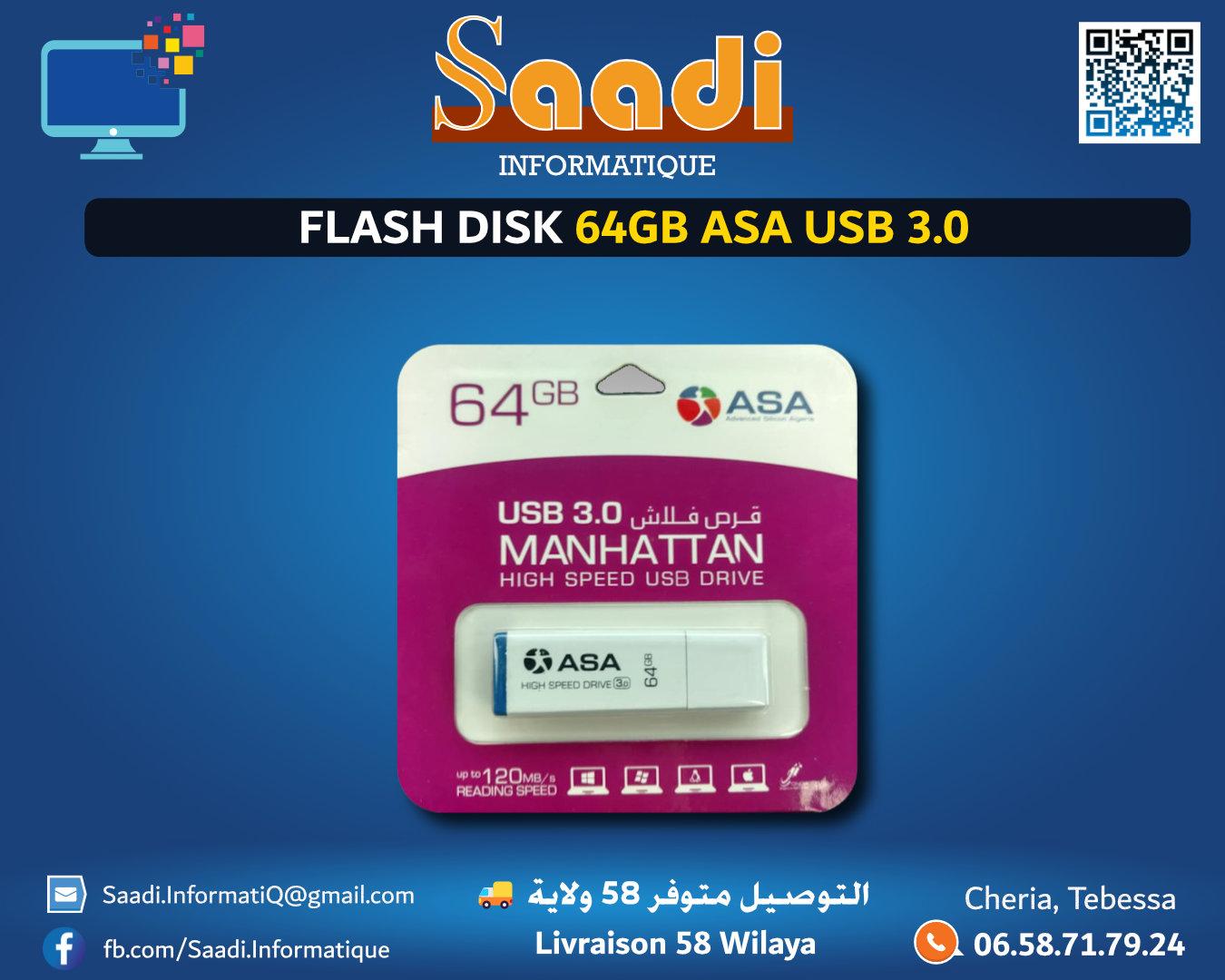FLASH DISK 64GB ASA USB 3.0