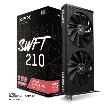 Carte Graphique XFX AMD Radeon™ RX 6650 XT Gaming with 8GB GDDR6, AMD RDNA™ 2 -( USED 10/10 ) V1.2