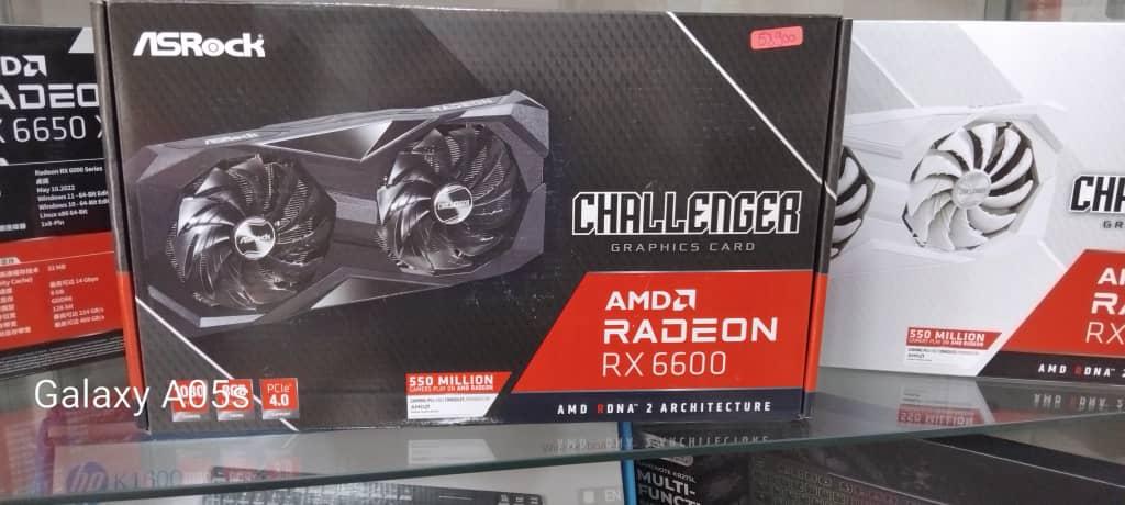 CARTE GRAPHIQUE ASROCK AMD Radeon RX 6600 Challenger D 8GB