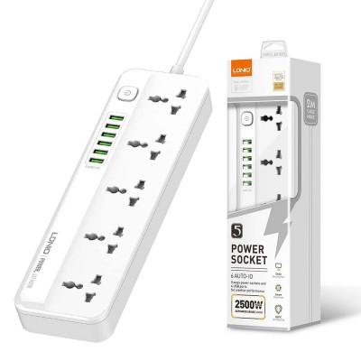 Multiprise Ldnio Rallonge SC5614 chargeur 5 Prise + 6 USB 2500W 2m