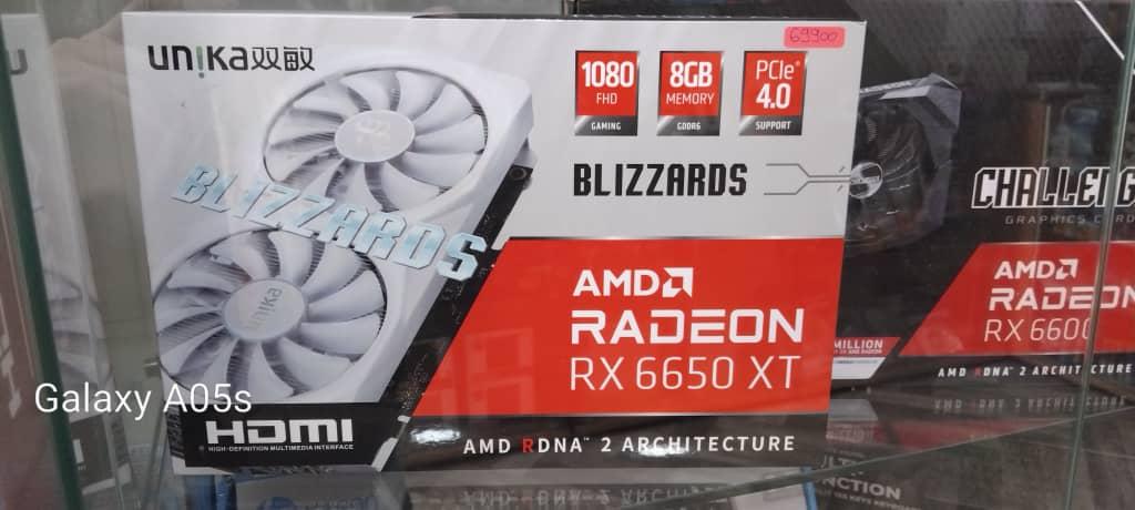 blizzards RX 6650 XT Gaming with 8GB GDDR6