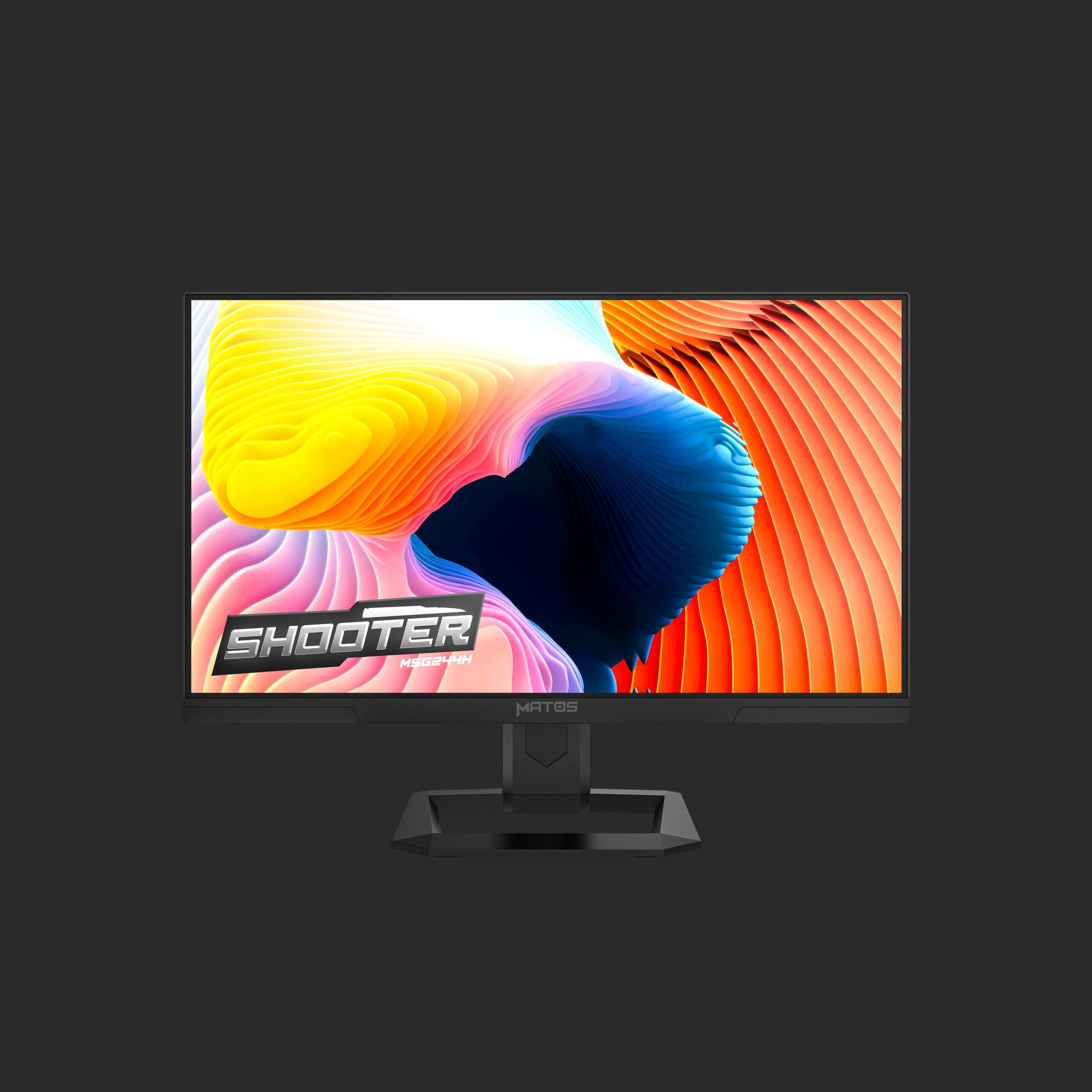 ECRAN MATOS 24 MSG244H SHOOTER 180HZ FAST IPS 1MS CONSOLE COMPATIBLE ADJUSTABLE STAND