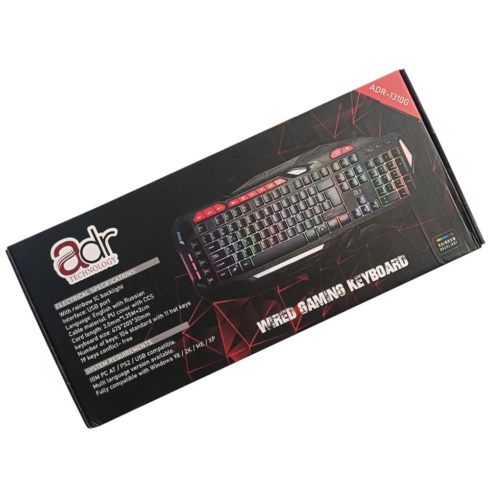 CLAVIER ADR GAMER RGB 1310G