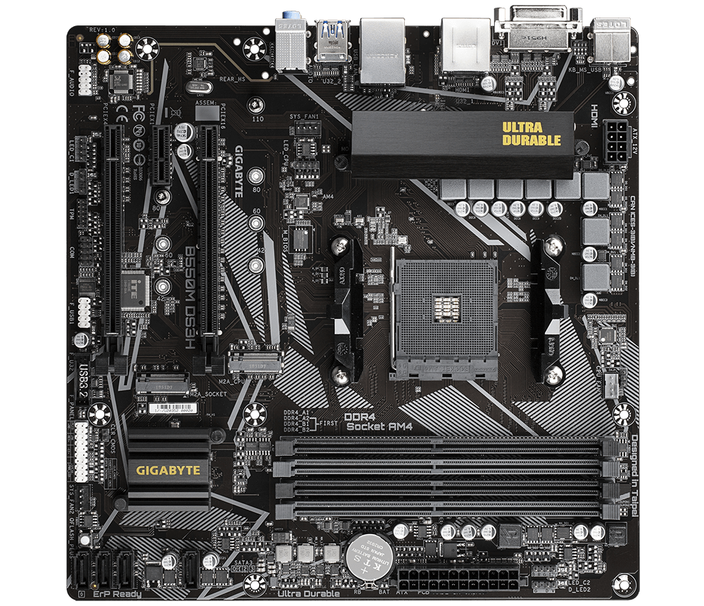 CARTE MERE GIGABYTE B550M DS3H