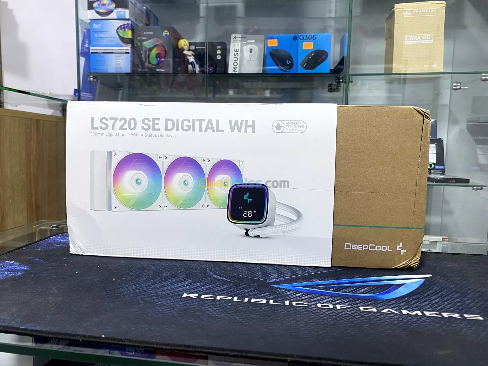 Ventilateur Water Cooling  DeepCool LS720 SE DIGITAL WHITE