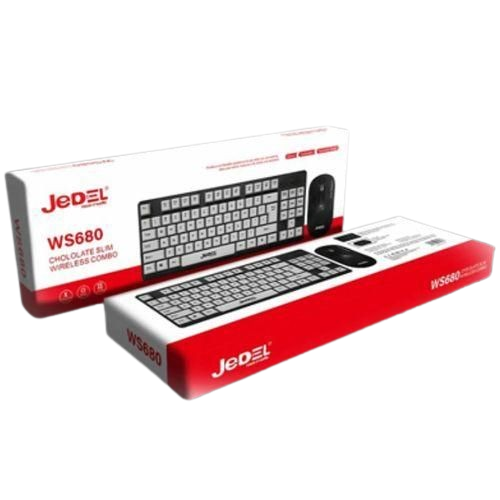 CLAVIER + SOURIS SAN FIL JEDEL WS682
