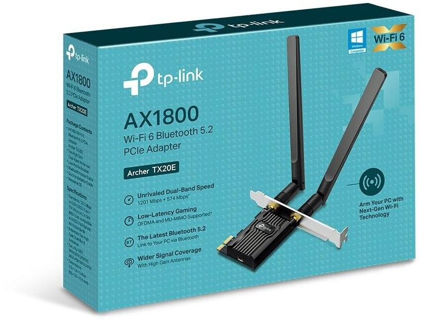 Carte reseau Wifi 6 Bluetooth AX 3000 TP LINK Archer TX55E