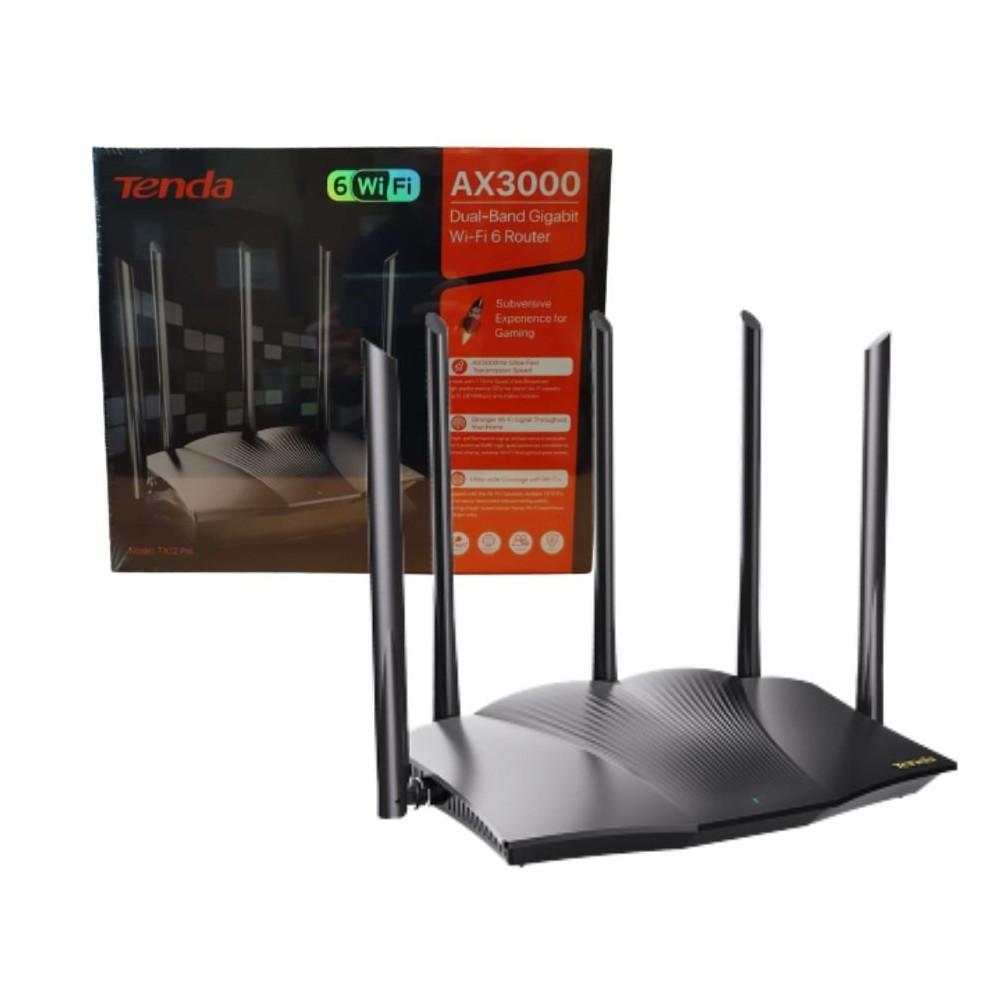 ROUTEUR TENDA TX12 PRO AX3000 DUAL BAND GIGABIT WIFI 6