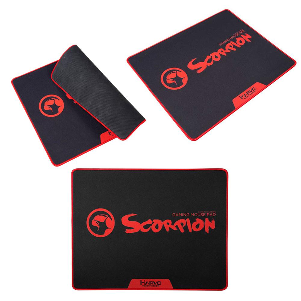 Tapis souris MARVO Scorpion G18BK Large size: 450 x 350 x 4 mm (Im)