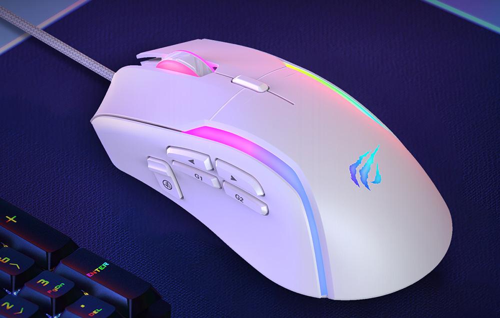Havit MS1033 RGB Wired White Programmable