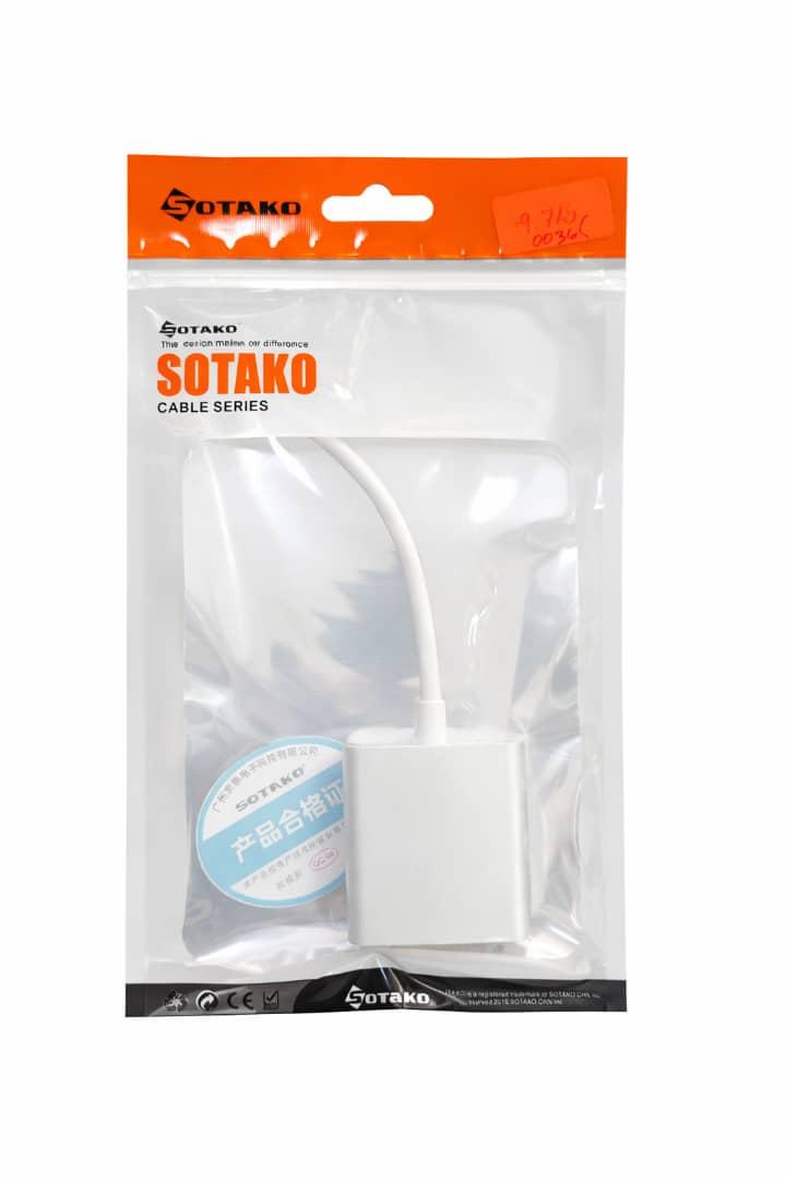 Adaptateur TYPE C to DVI SOTAKO