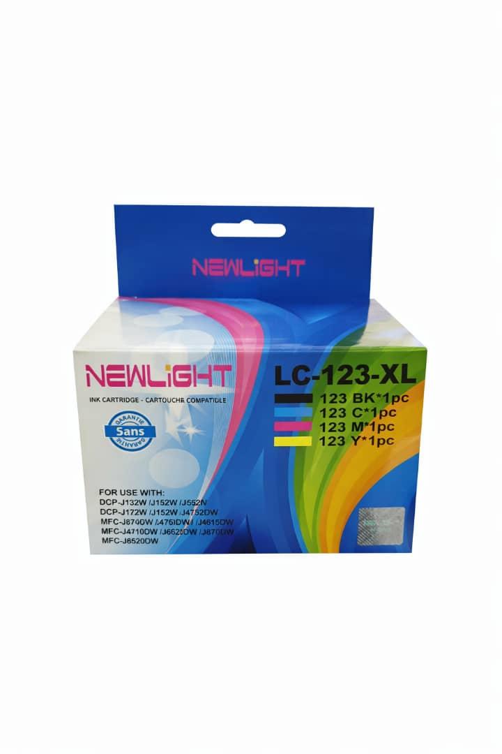 Pack BROTHER LC123XL BK/CY/MG/YL (SETS) -  NEWLIGHT