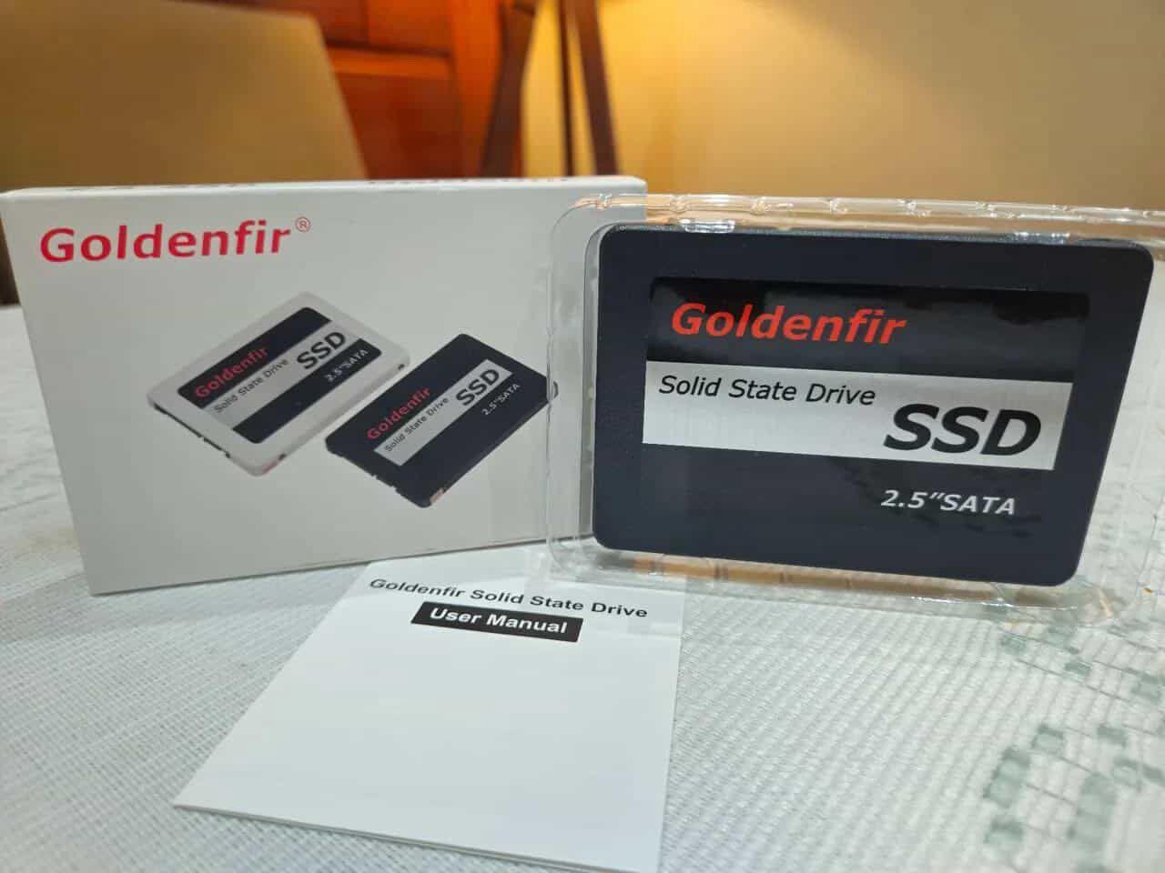 DISQUE SSD GOLDENFIR 256GB D800 SATA