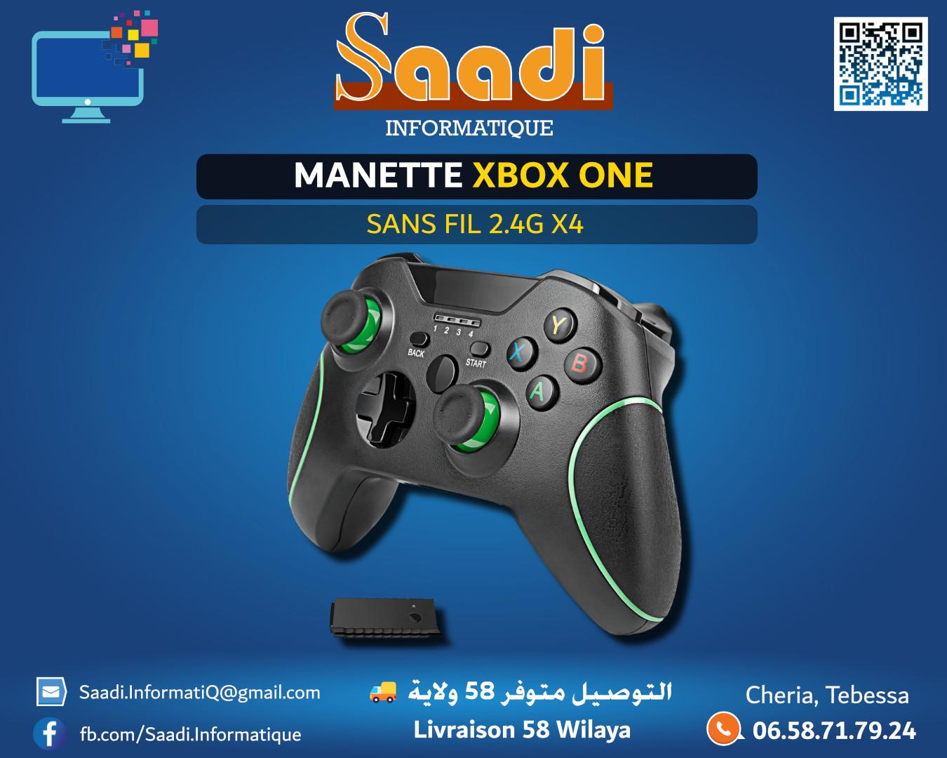 MANETTE DE JEUX XBOX ONE SANS FILE 2.4G X4