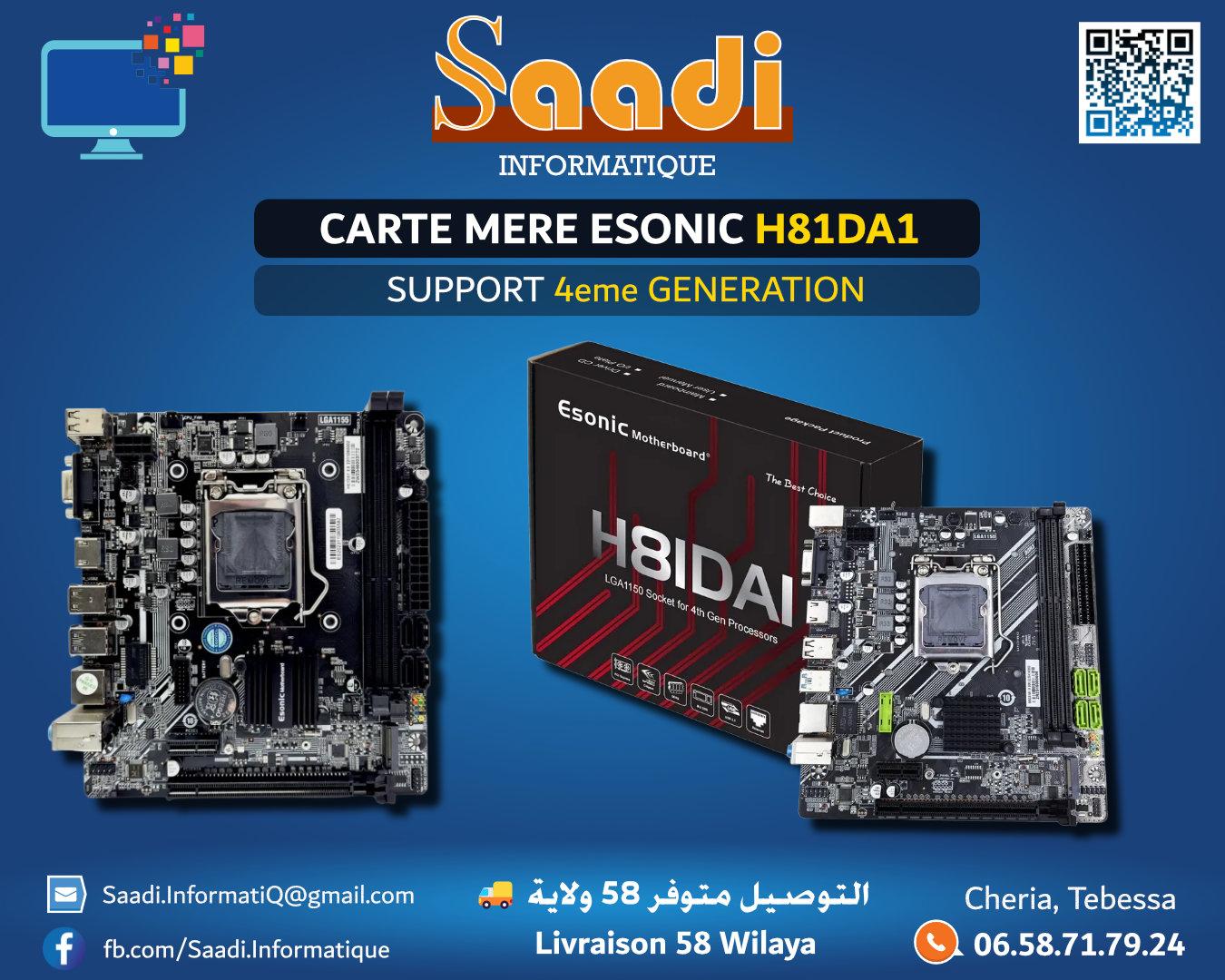CARTE MERE ESONIC H81