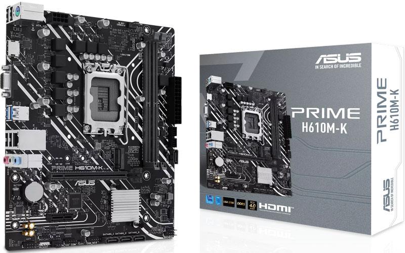 H610 ASUS PRIME H610M-K DDR5 PCIe 4.0 MICRO ATX