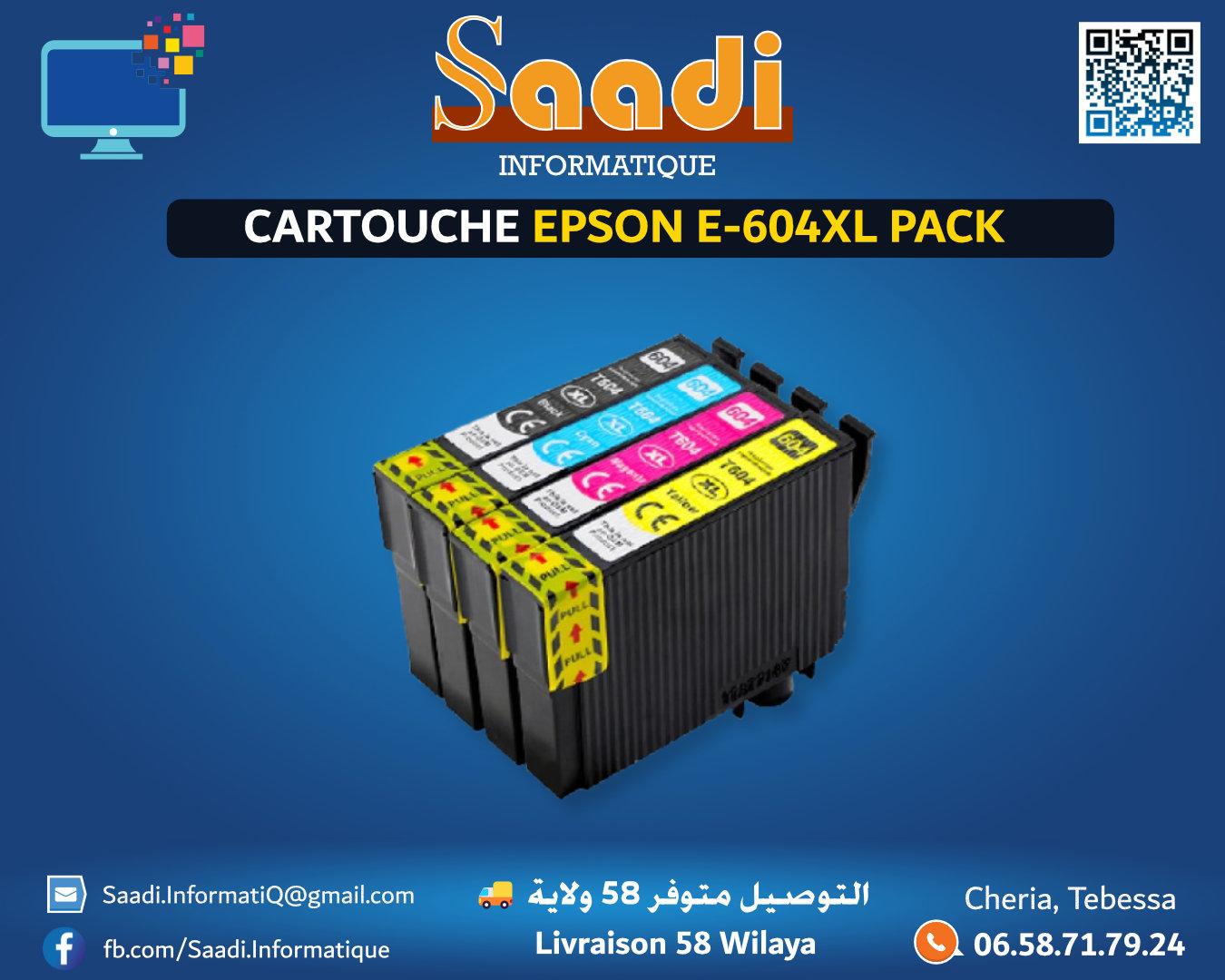 CARTOUCHE EPSON E-604XL PACK