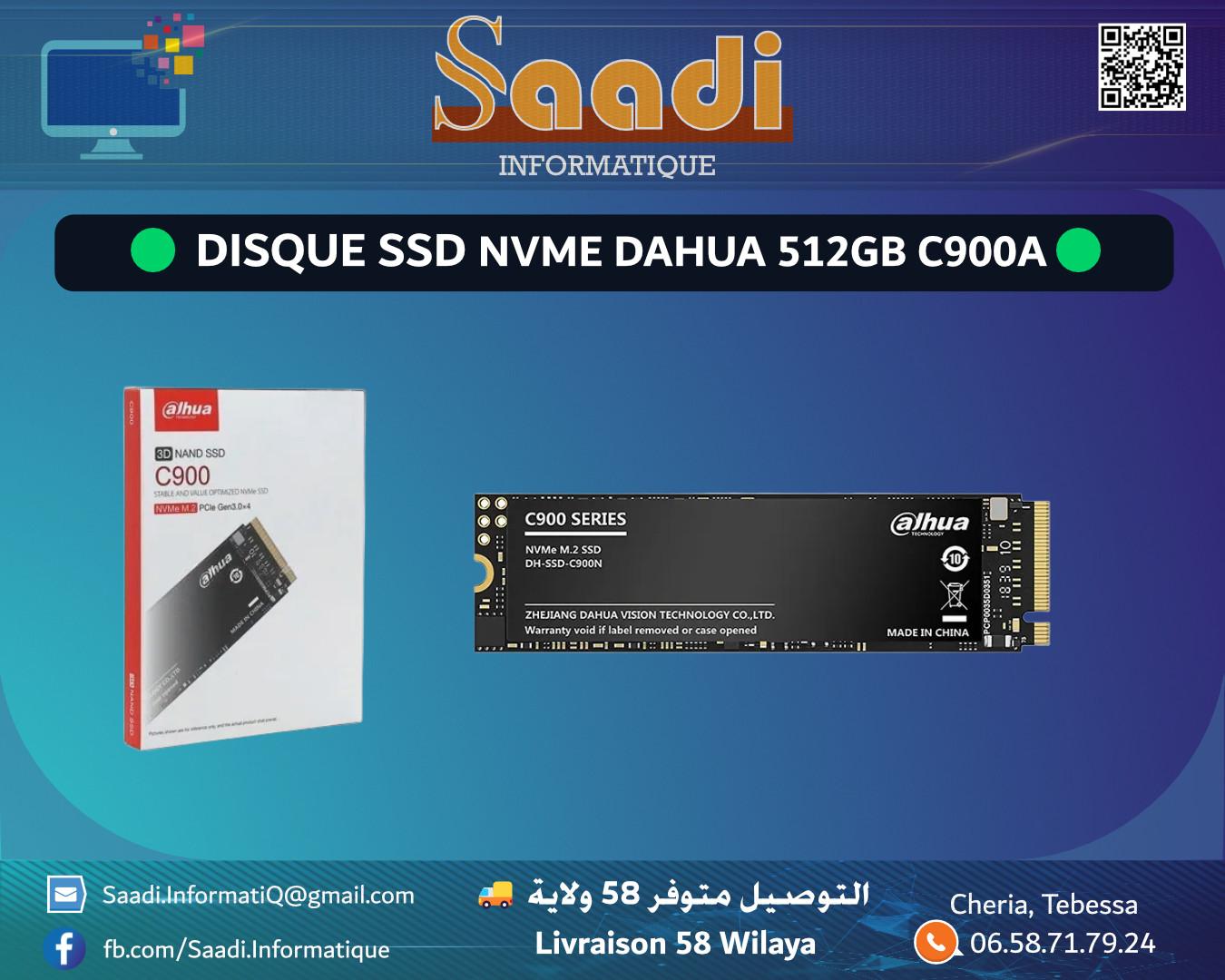 DISQUE SSD NVME DAHUA 512GB C900A