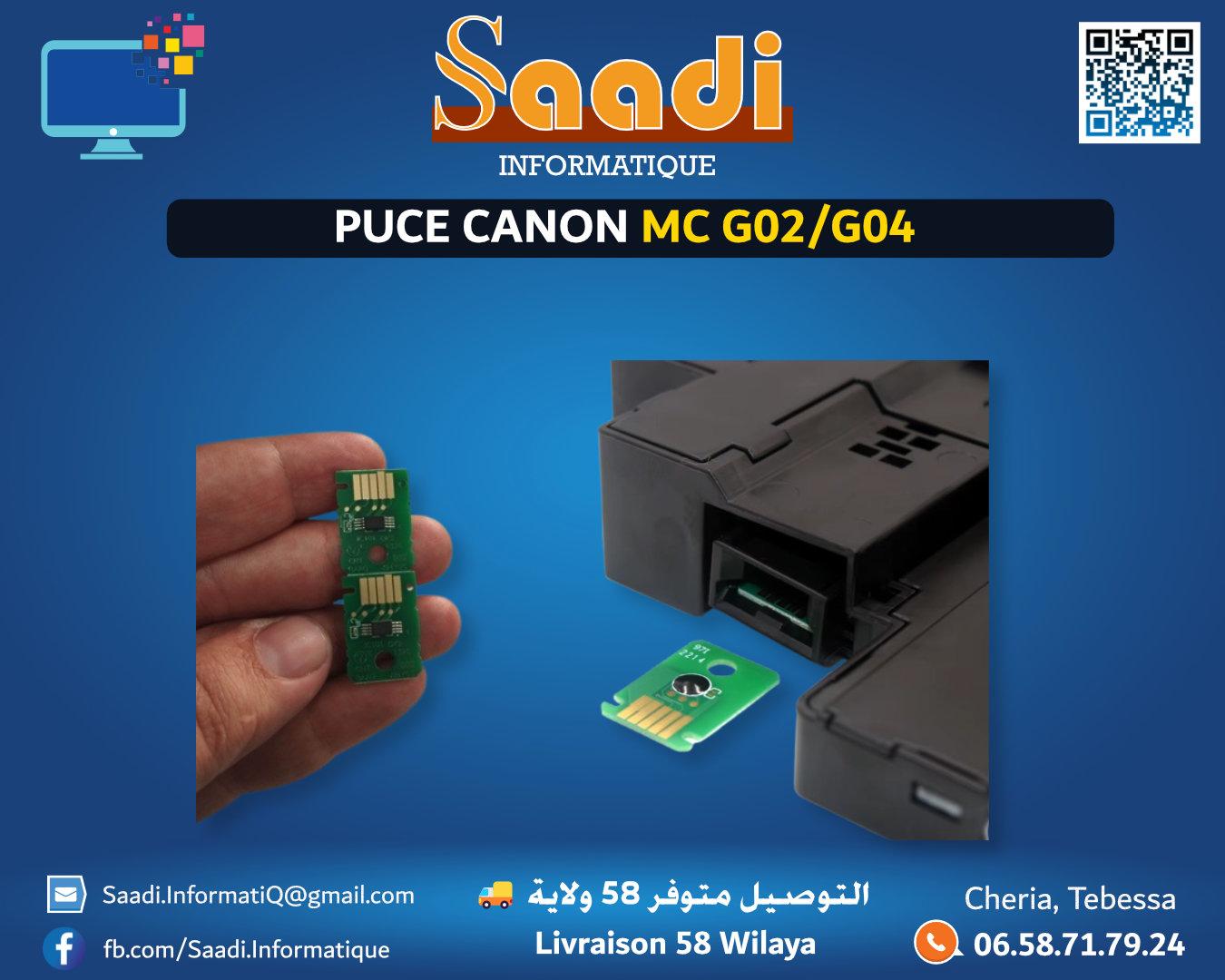 PUCE CANON MC G02/G04