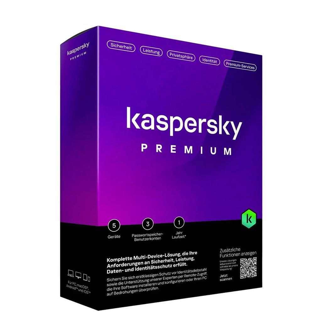 ANTIVIRUS KASPERSKY PREMIUM -- 5PC-- SLIM VSLIM V. Fr VPN