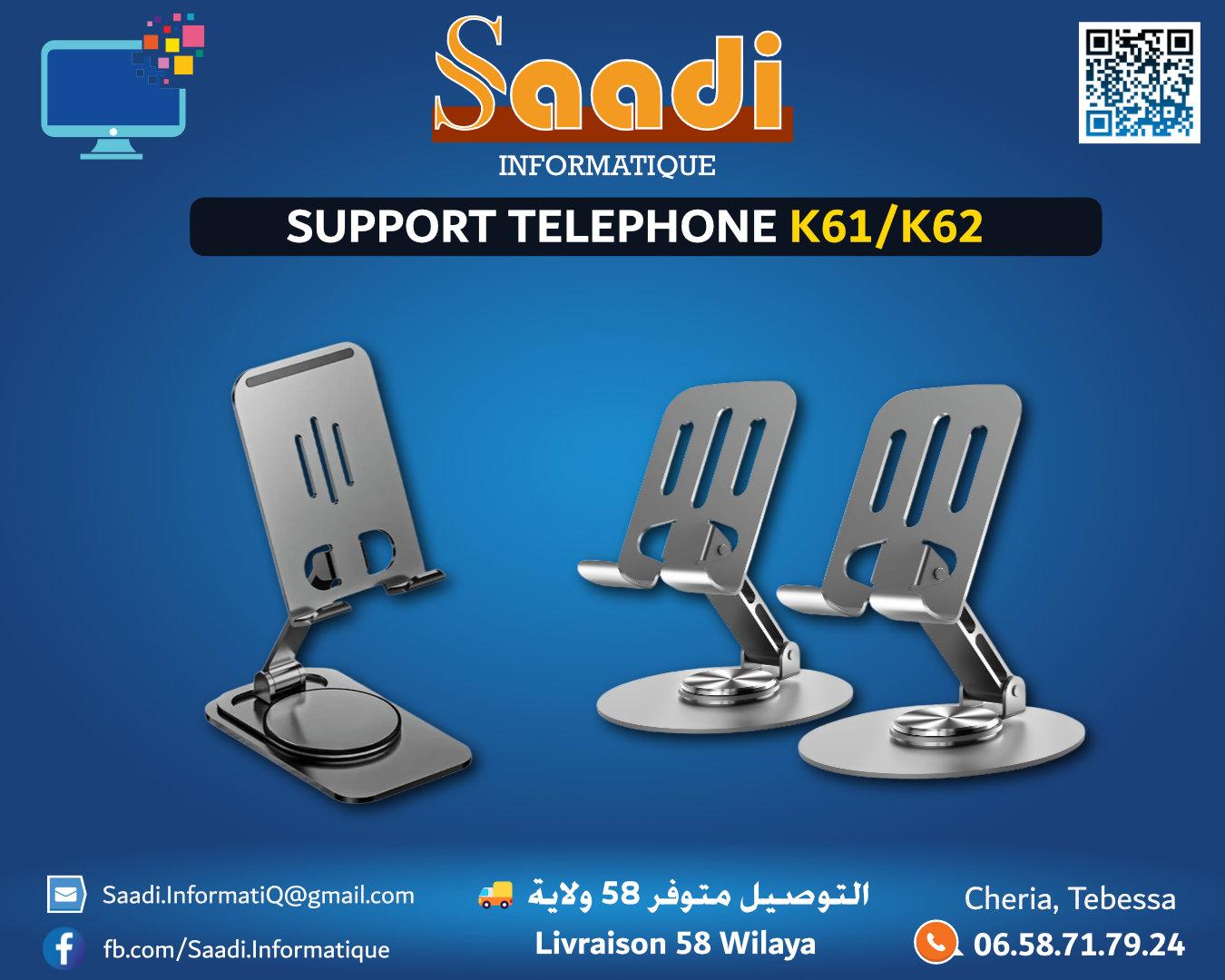 SUPPORT TELEPHONE K61/K62