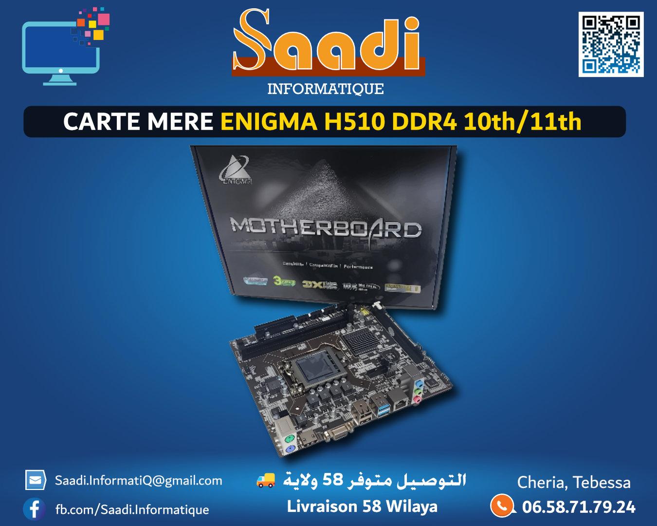 CARTE MERE ENIGMA H510 DDR4