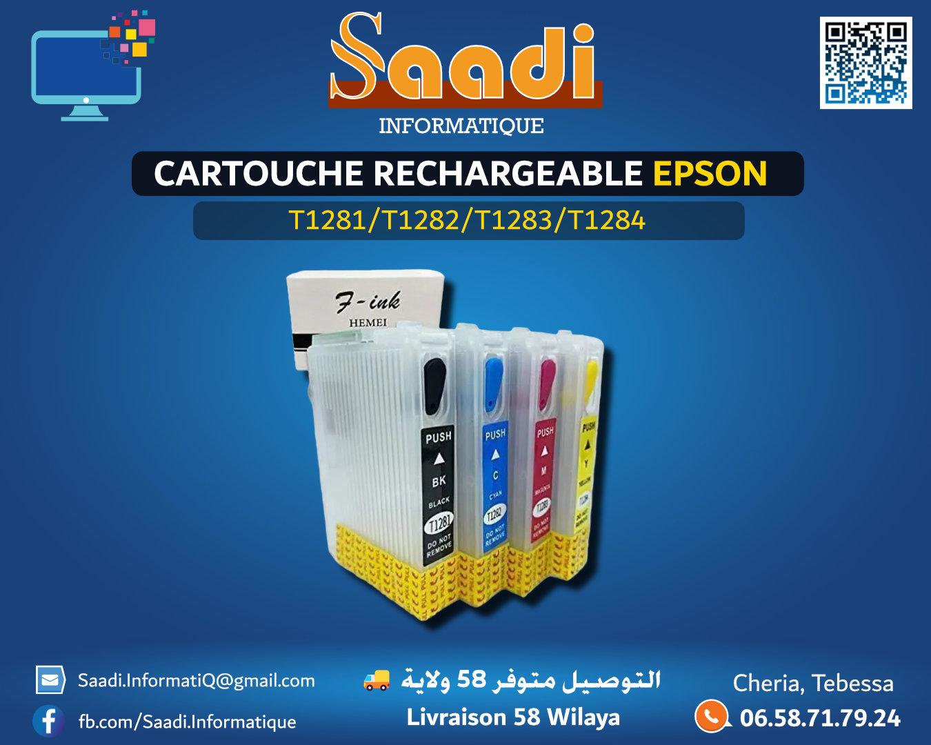 CARTOUCHE RECHARGEABLE EPSON T1281