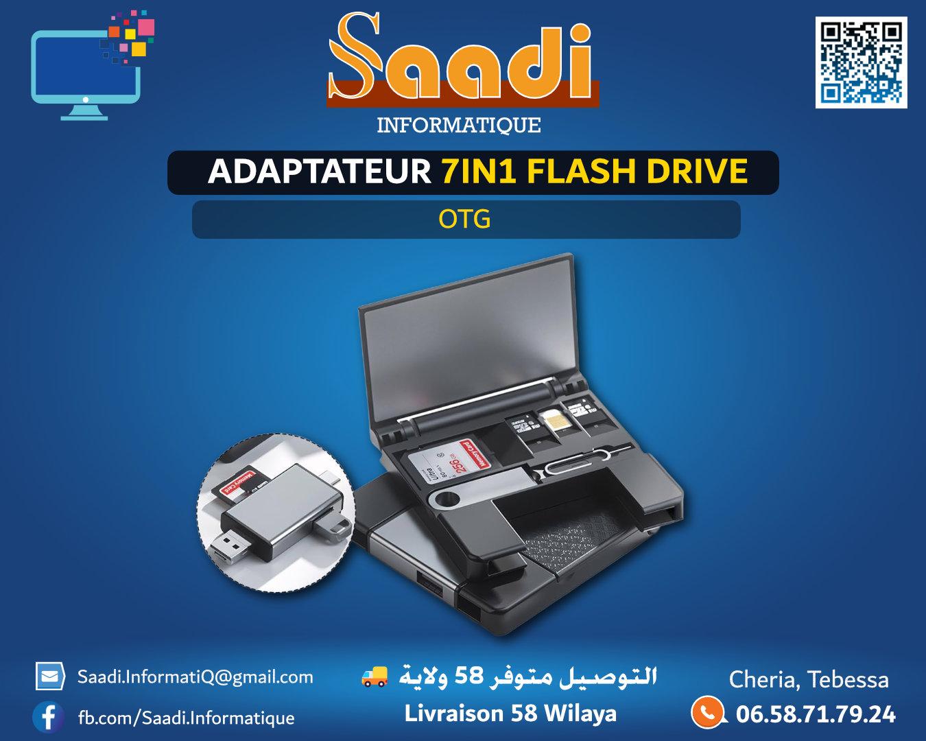 ADAPTATEUR 7IN1 FLASH DRIVE OTG