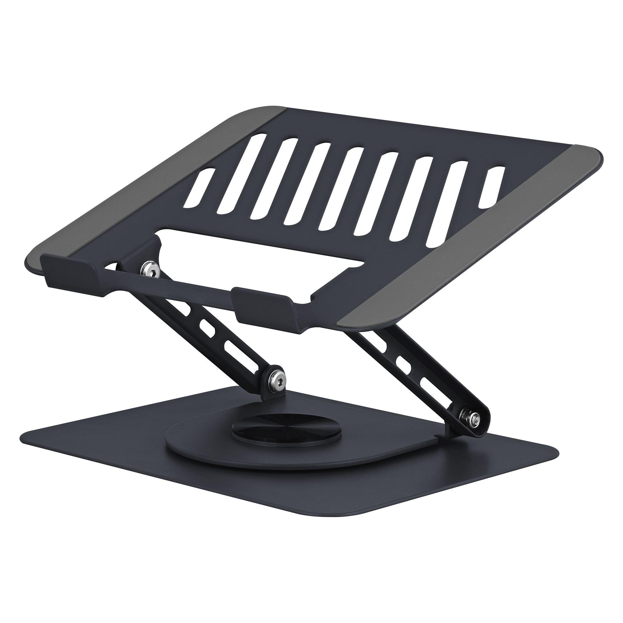 Support LAPTOP Rotatif GRIS METAL