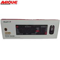 CLAVIER SOURIS SANS FIL HAVIT KB830 RECHARGABLE +BT