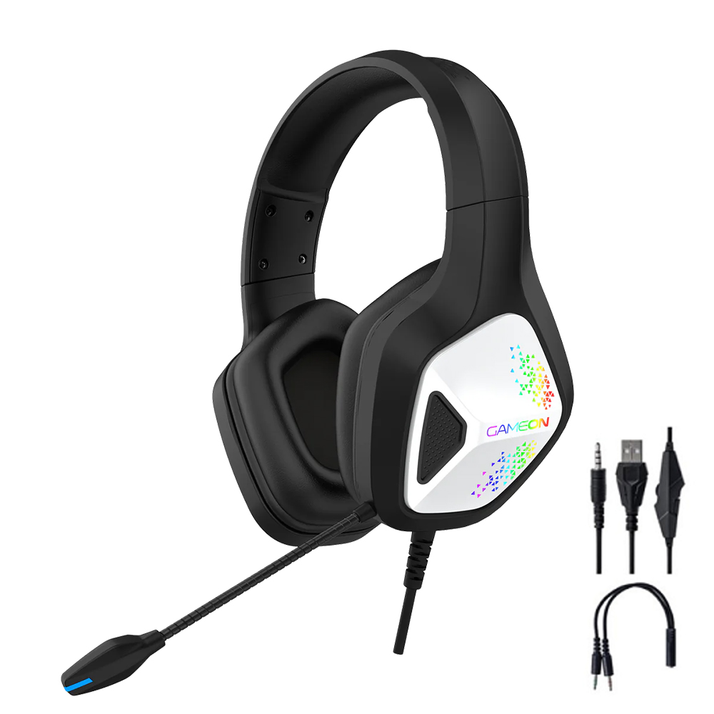 CASQUE GAMEON GOK905 Infernus RGB WHITE