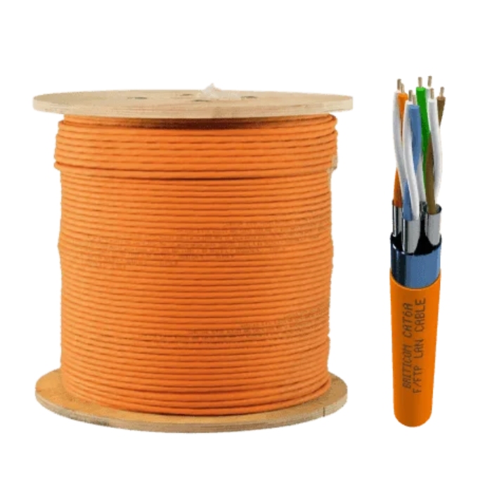 CABLE RESEUX DITESAF certifie 90m CAT.6 A FTP 500M ORANGE