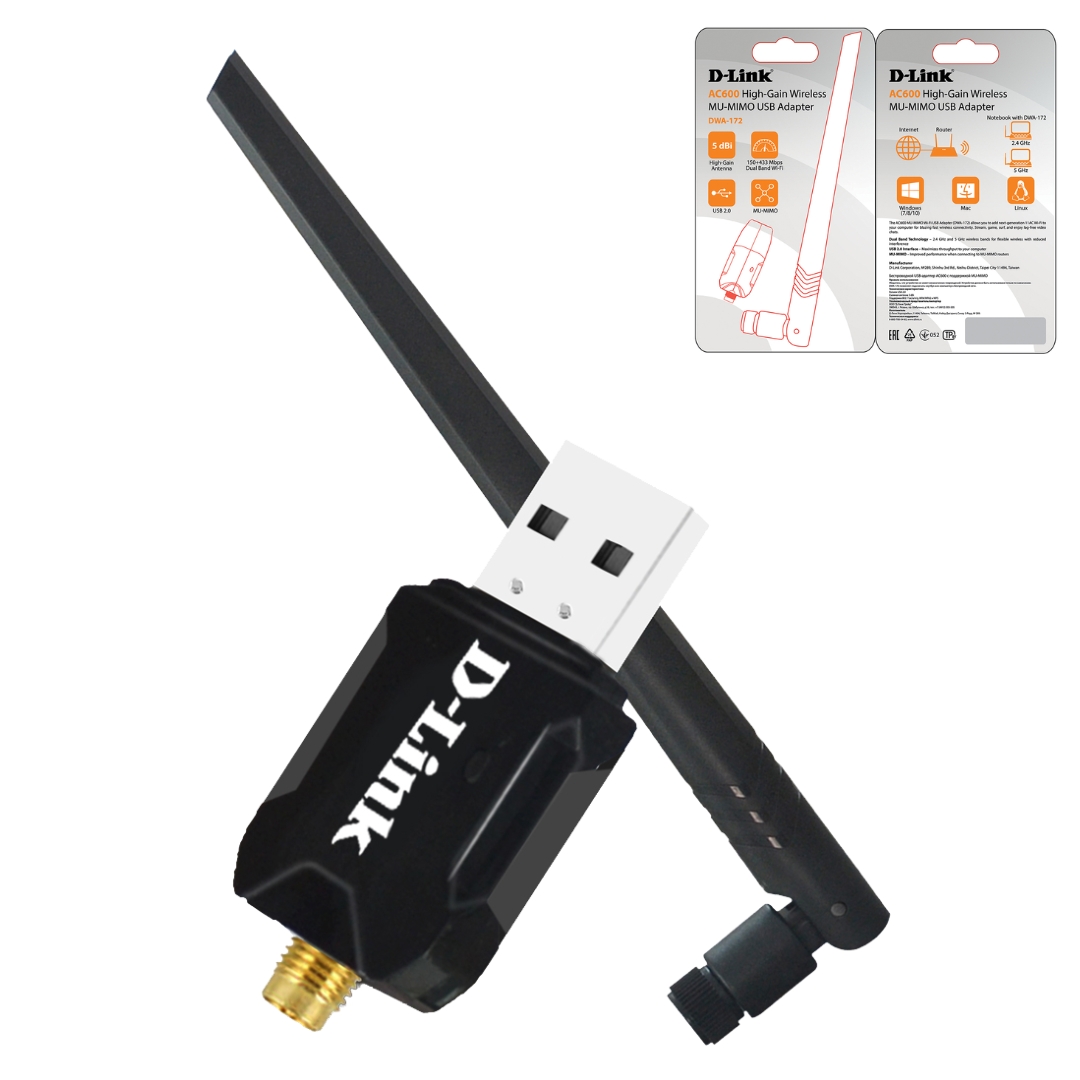 CLE WI-FI D-LINK DWA -185 AC 1300
