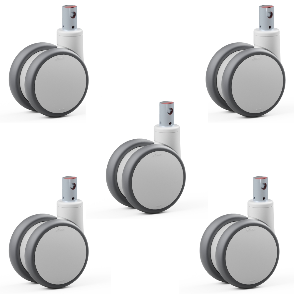 ROULETTES DOUBLE GALET Q05