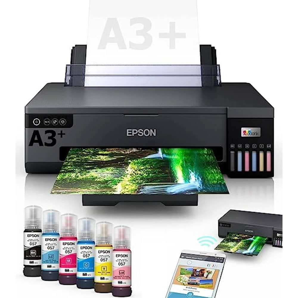 Imprimante Photo A3 Epson EcoTank L18050 – Wi-Fi – JET D’ENCRE – 6 COULEUR – 22 PPM – USB 3.0