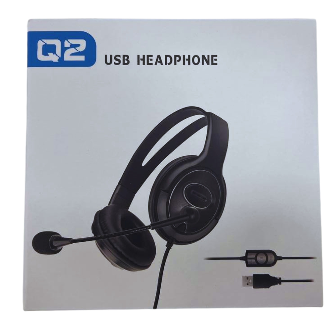 CASQUE MIC USB Q2