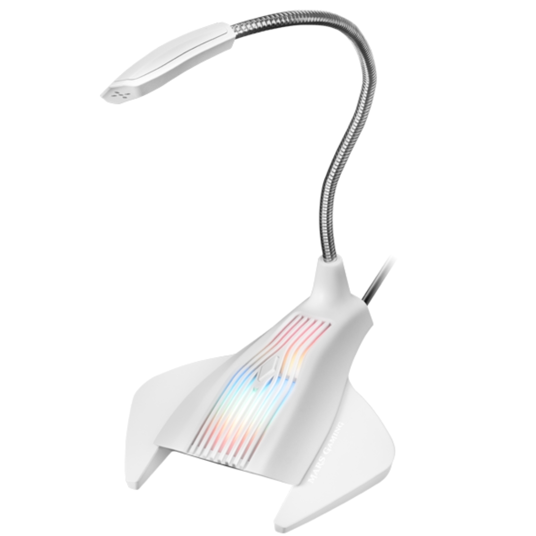 MICROPHONE MARS GAMING MMIC WHITE