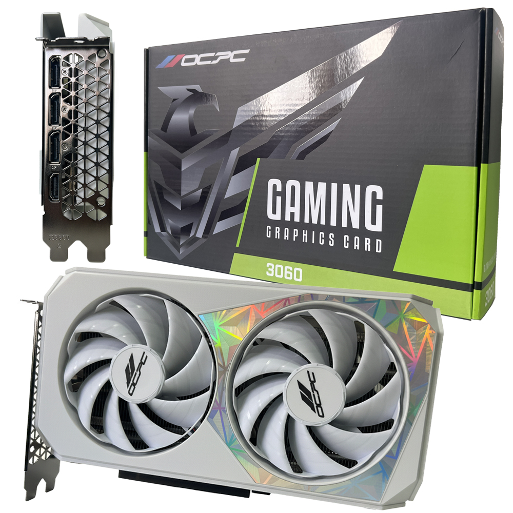 Carte Graphique OCPC RTX 3060 12GB ZT WHITE