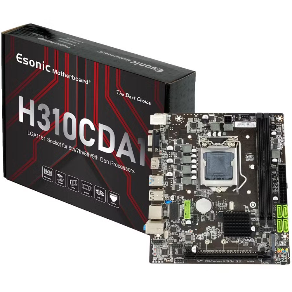 CARTE MERE INTEL ESONIC H310 (6EM 7EM 9EM)