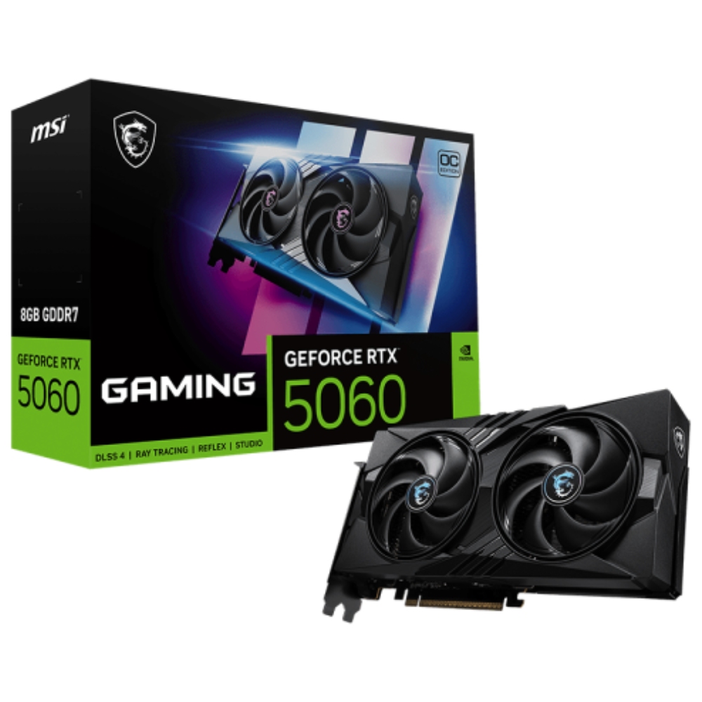 CARTE GRAPHIQUE MSI RTX 5060 8G GAMING OC