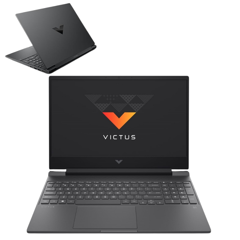 Laptop HP VICTUS GAMING 15-FA1343TX | 13TH GEN / Intel® Core™ i7-13620H (4.90 GHz) / RAM 16 Gb 3200Mhz / 512 Gb SSD / Nvidia GeForce RTX 4060 8GB /15.6" IPS FHD (1920x1080), 144Hz Black (Etat 10/10)